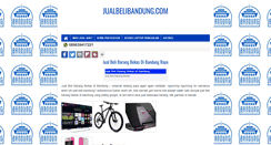 Desktop Screenshot of jualbelibandung.com